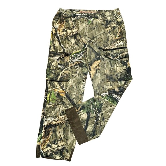 Mossy Oak Camo Pants Relaxed Fit Cargo Breakup Hunting Mens 36 38 X32 - Picture 1 of 10
